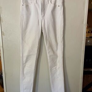Madewell Women's Crisp White Skinny Jeans